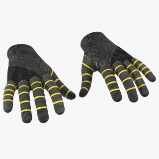 Spiderman Black Suit Gloves 3D