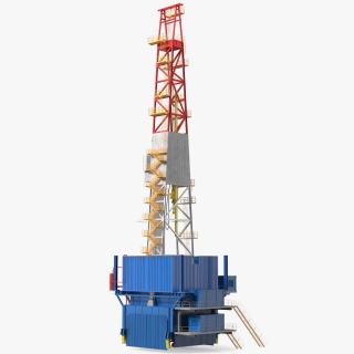 Drilling Rig 2 3D model