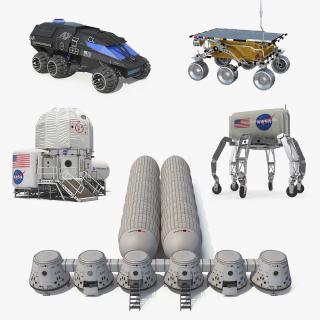 Mars Colony Collection 4 3D model