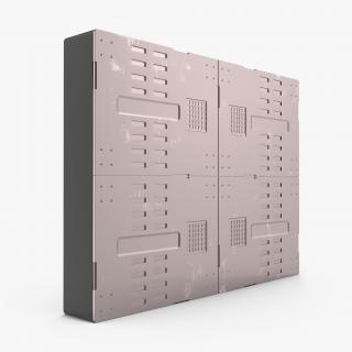 3D Sci-Fi Anodized Panel 5 model