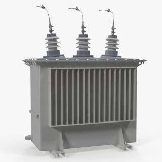 3D model Oil Transformer