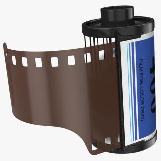 3D model Film Roll 400 Professional 35mm Fur