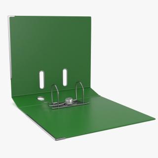 3D model Office Binder with Metal Rings