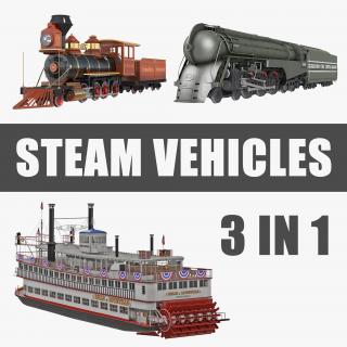 3D model Steam Vehicles Collection