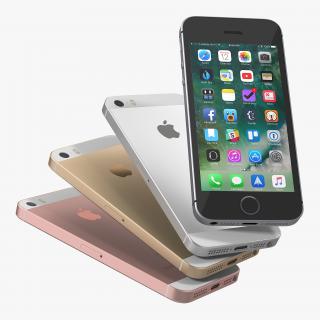 3D model iPhone SE Collection