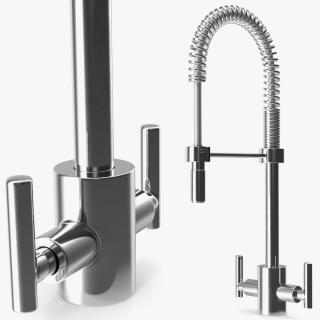 Professional Pullout Kitchen Tap 3D