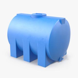 Water Storage Tank 1300L 3D model