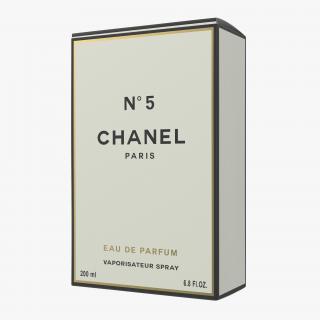 Parfum Box Chanel No 5 200 ml 3D model