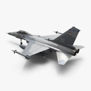 3D model Fighting Jet AIDC F-CK-1 Ching-Kuo Simplified