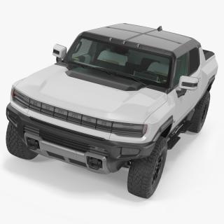 3D 2022 GMC Hummer EV PICKUP Simple Interior