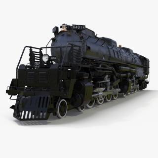 3D Locomotive Big Boy model