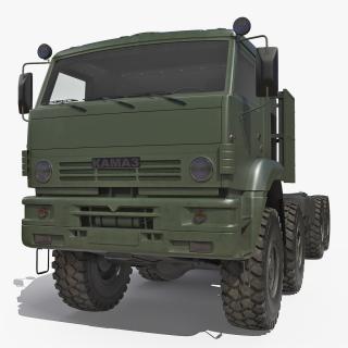 3D Russian Offroad Truck Kamaz 6560 Dirty model