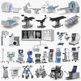 3D model Medical Equipment Collection 7