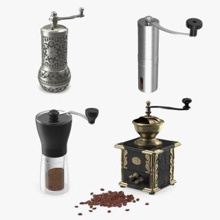 3D model Coffee Mills Collection 3