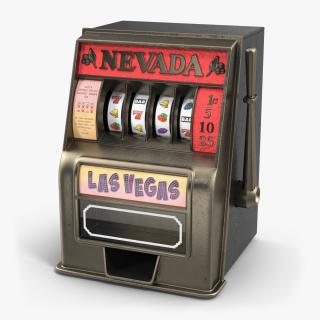 3D model Vintage Slot Machine