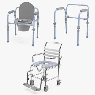 Medical Disability Devices Collection 3D