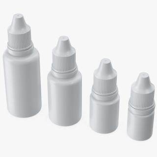 3D Plastic Dropper Bottles 5ml-30ml Set