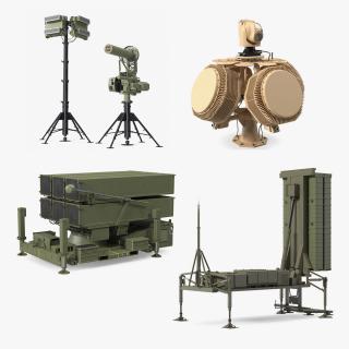 3D model Air Defense Missile Systems Collection 2