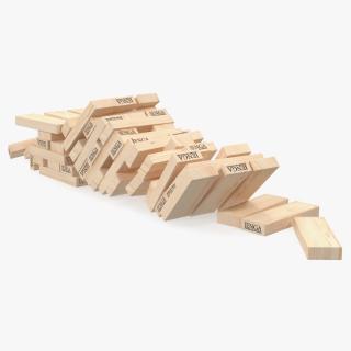 Jenga Game Bricks 3D