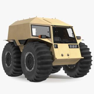 Amphibious Off Road Vehicle 3D