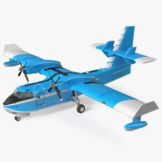Amphibious Aircraft 3D model