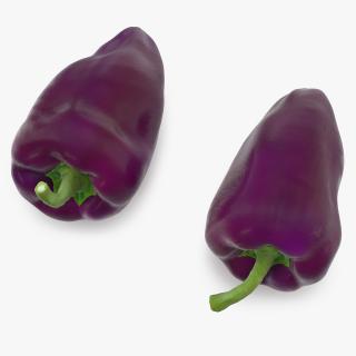 3D Purple Pepper Marconi