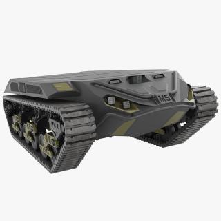 Ripsaw M5 Robotic Combat Vehicle Rigged 3D model