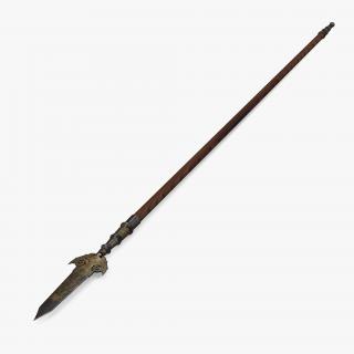 3D model Partisan Pole Weapon