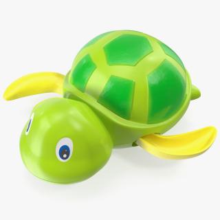 3D Wind Up Turtle Bath Toy model