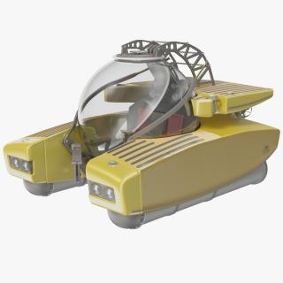 3D model Triton Personal Submarine