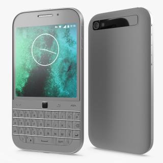 3D Smartphone with Qwerty Keyboard Grey