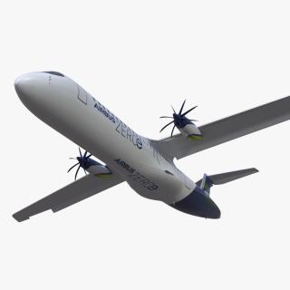 3D Airbus ZEROe Turboprop Rigged 2