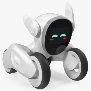 Sad Robot Toy Loona Smart Petbot 3D