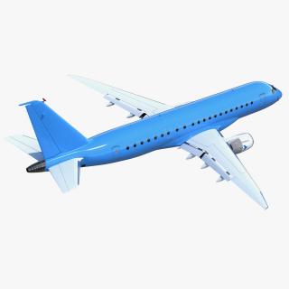Commercial Airliner Generic Rigged 3D model