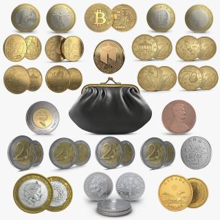 3D Coins Collection 2 model