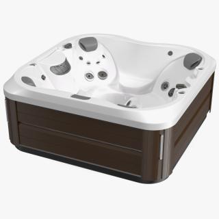 Jacuzzi J 335 Hot Tub Brown 3D