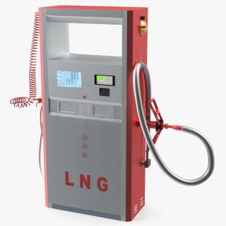 Fuel Dispenser for Liquid Gas 3D model