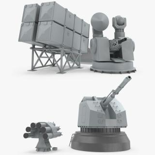 3D model Frigate Armament Set