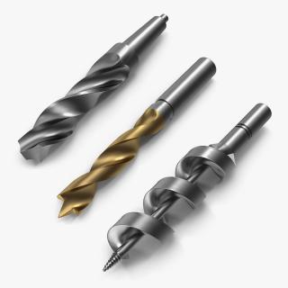 3D Drill Bits Collection 2 model