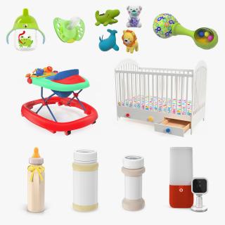 3D Childcare Products Collection 6