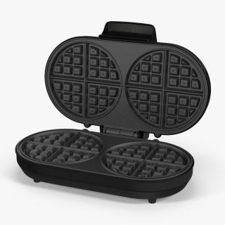 Double Waffle Maker 3D model