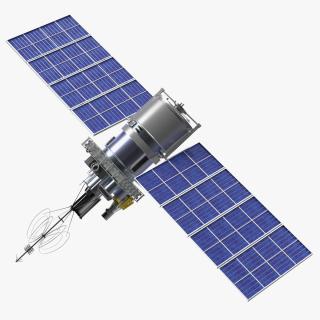 Meteor 3M Weather Observation Satellite 3D model