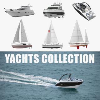 Yachts Collection 3 3D model