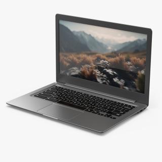 Modern Sleek Laptop 3D model