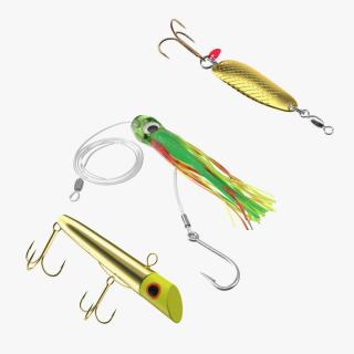 3D Trolling Spoons Lure Collection