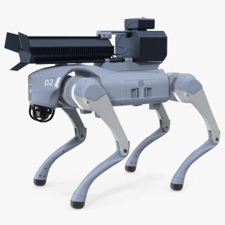 3D Thermonator Robot Dog 2 model