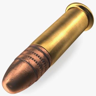 22 Caliber Bullet 3D