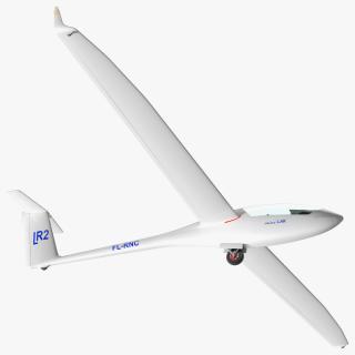 3D model Electric Glider MiniLAK Rigged