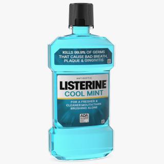 3D Listerine Cool Mint Antiseptic Mouthwash 250ml