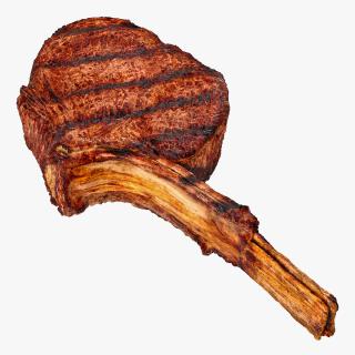 3D BBQ Tomahawk Steak model